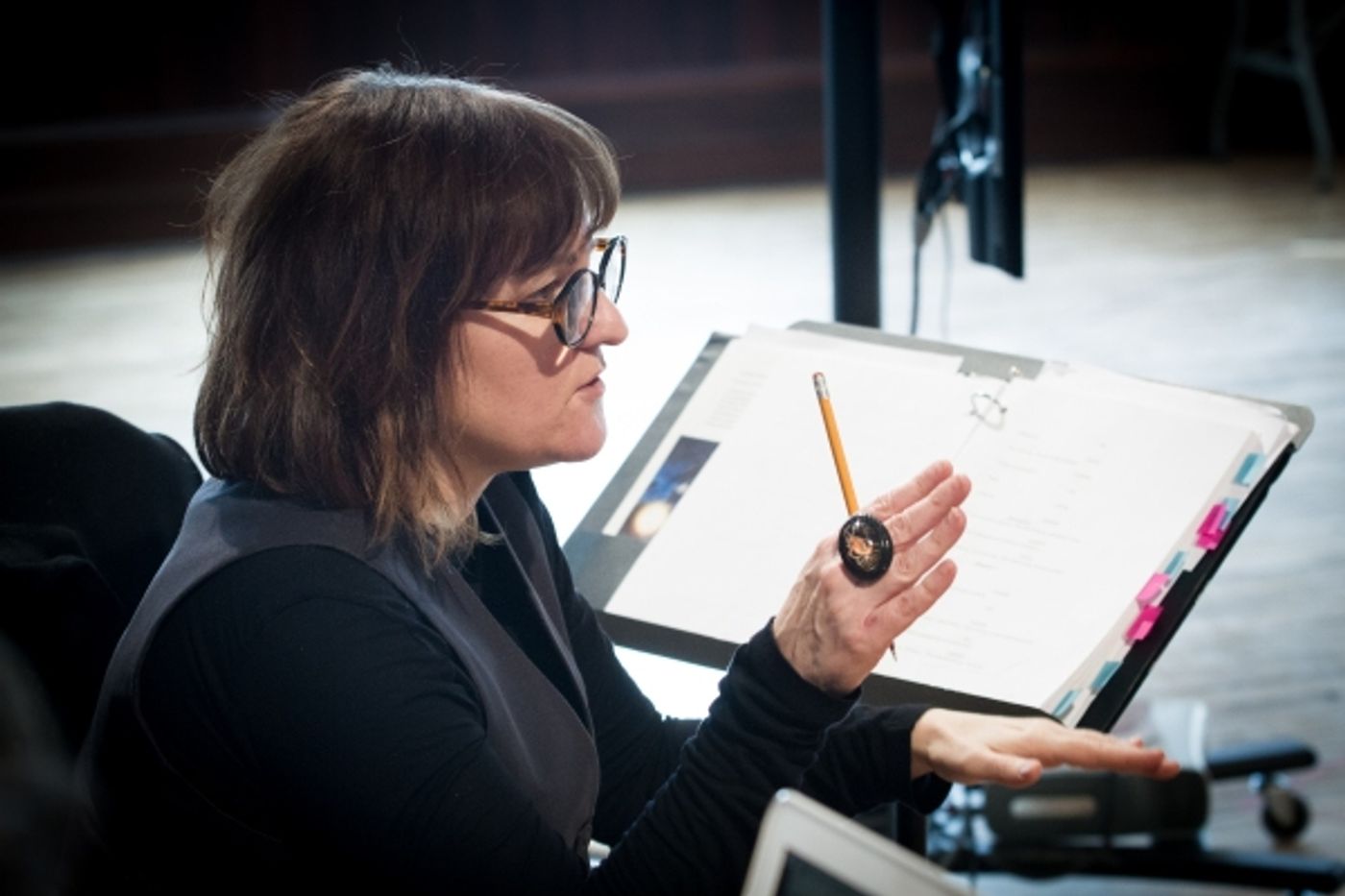 Photo Flash: In Rehearsal for Steppenwolf for Young Adults' Chicago Premiere of LEVELING UP, Beg. Tonight  Image