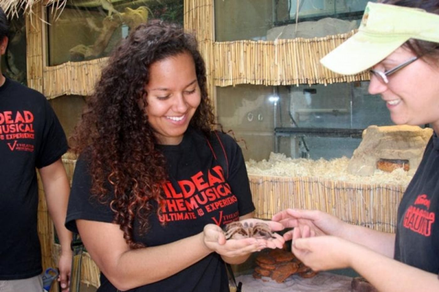 Photo Flash: Cast of EVIL DEAD THE MUSICAL Plays with Animals at Private Moapa Sanctuary Photo Flash: Cast of EVIL DEAD THE MUSICAL Plays with Animals at Private Moapa Sanctuary Image