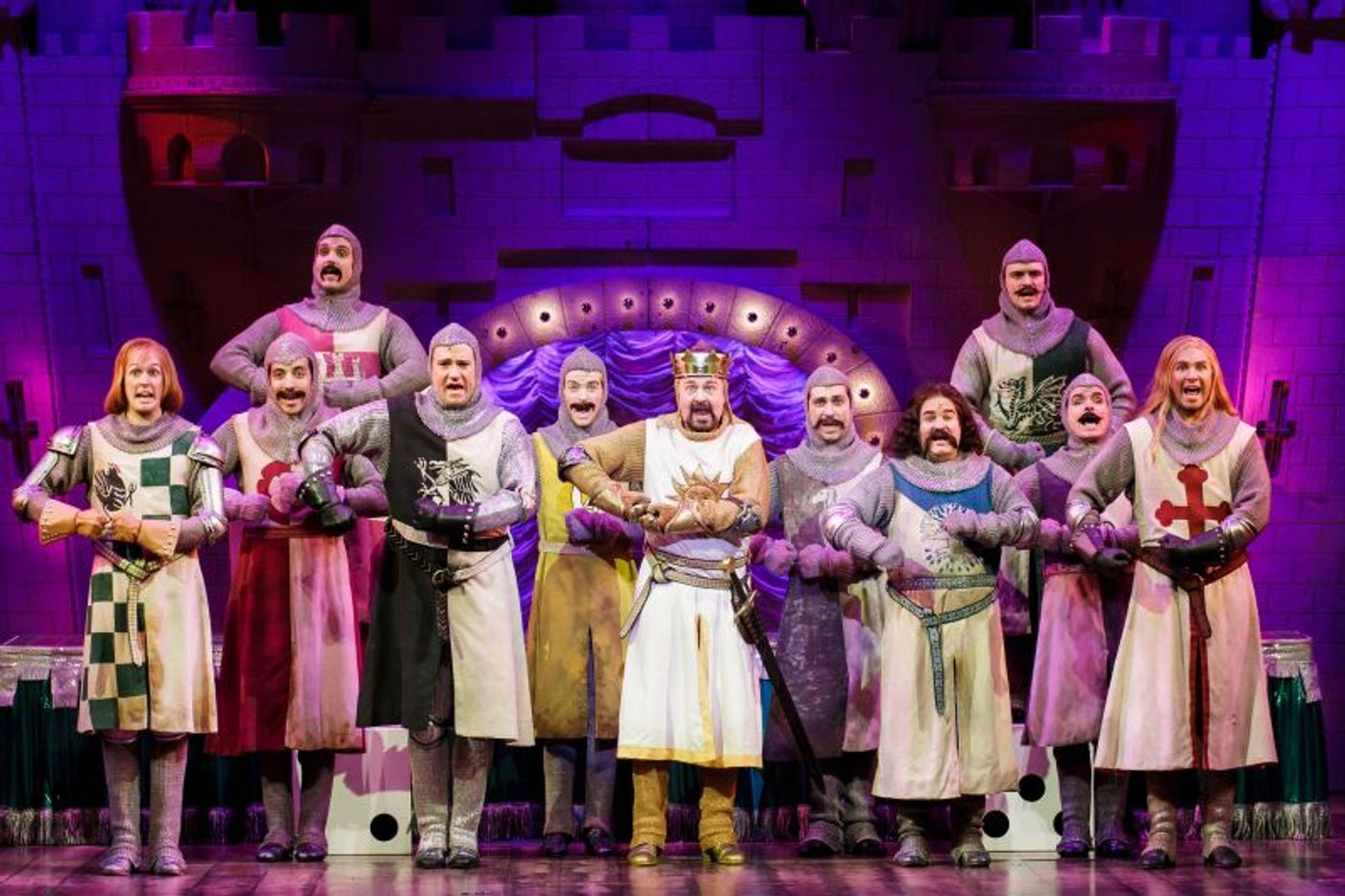 Photo Flash: First Look at Louis Hobson, Laura Griffith and More in 5th Avenue's SPAMALOT  Image