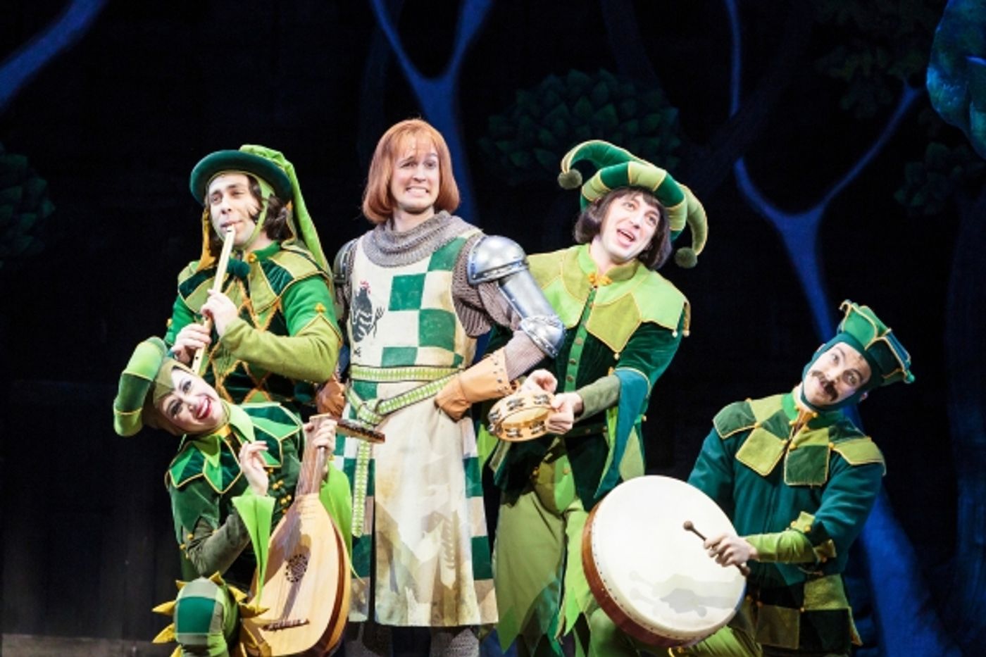 Photo Flash: First Look at Louis Hobson, Laura Griffith and More in 5th Avenue's SPAMALOT  Image