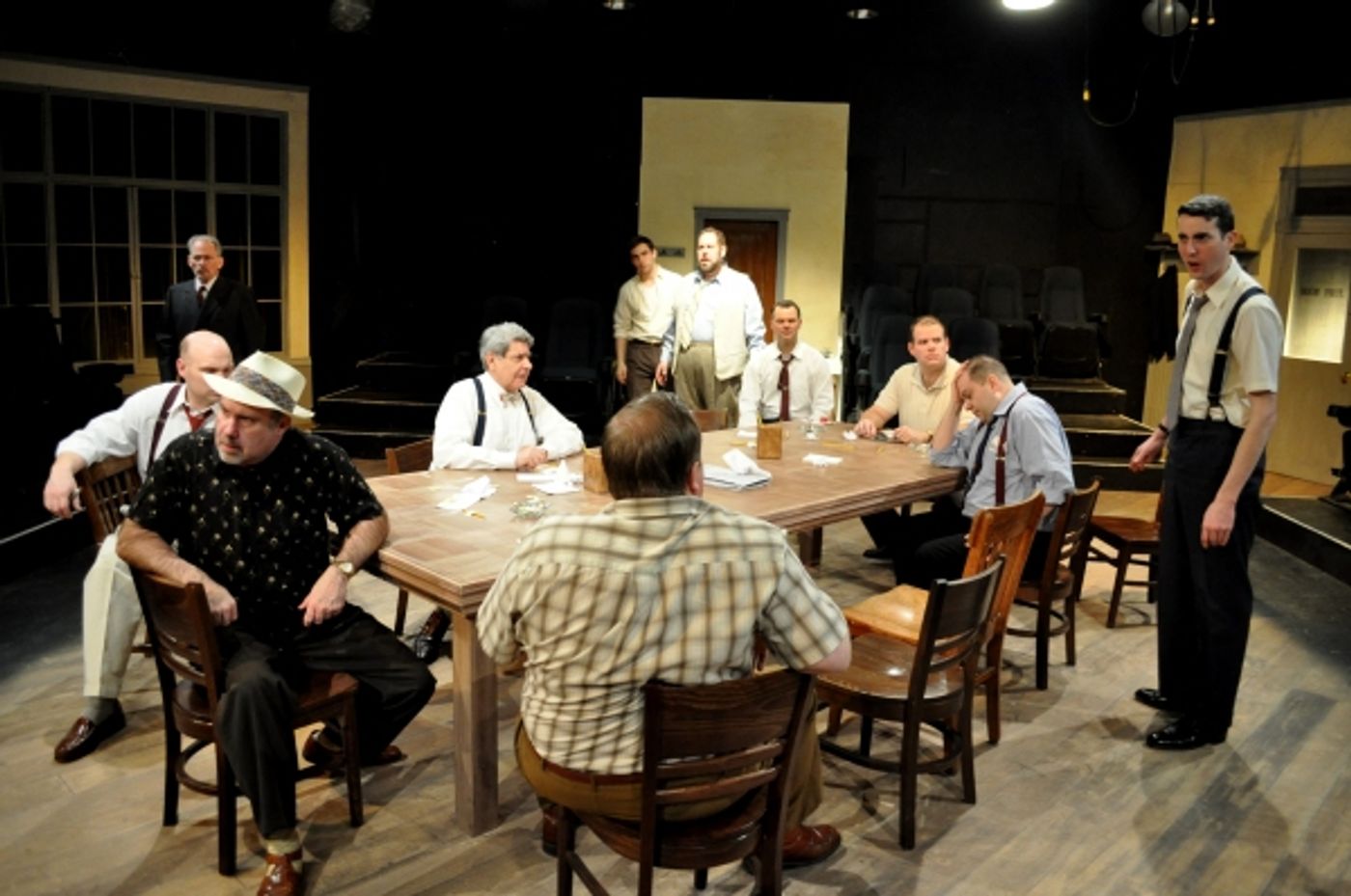 Photo Flash: First Look at 12 ANGRY MEN at Lakewood Playhouse  Image
