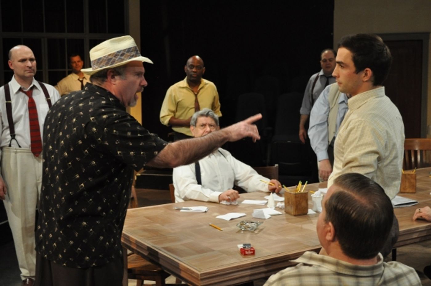 Photo Flash: First Look at 12 ANGRY MEN at Lakewood Playhouse  Image