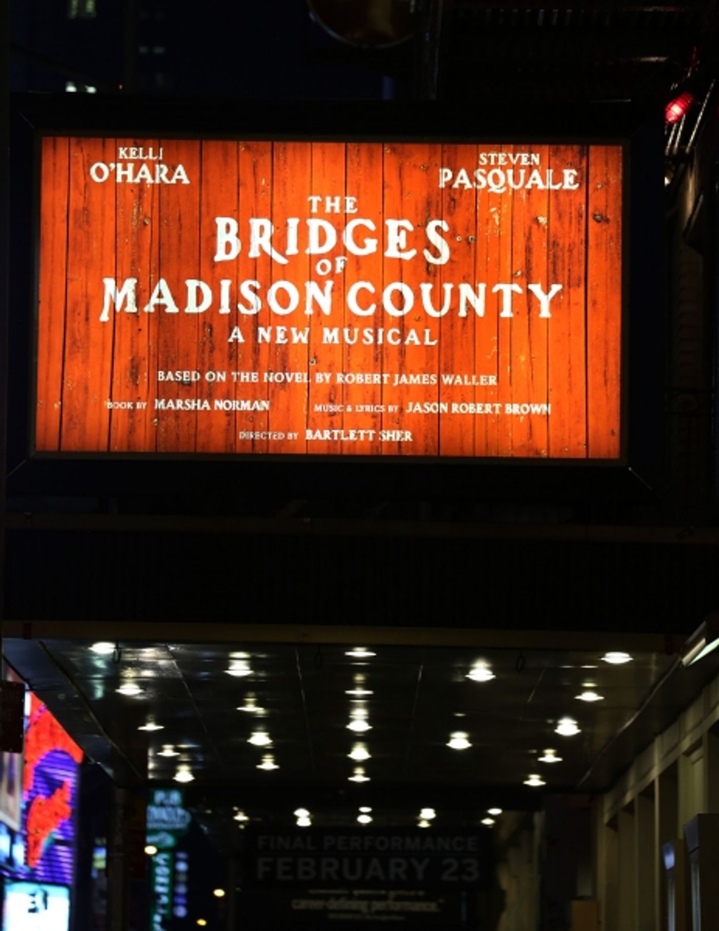 Photo Coverage: THE BRIDGES OF MADISON COUNTY Celebrates Opening with Author Robert James Waller!  Image