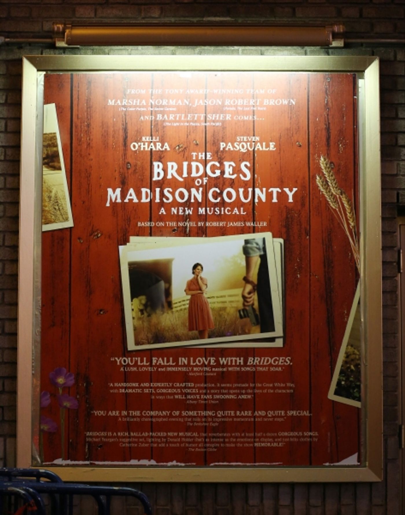 Photo Coverage: THE BRIDGES OF MADISON COUNTY Celebrates Opening with Author Robert James Waller!  Image