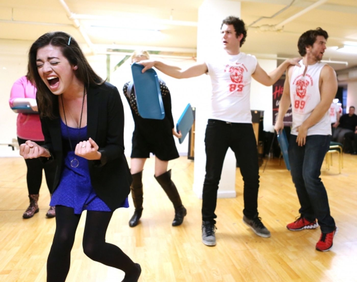 Photo Coverage: What's Your Damage? In Rehearsal with the Cast of HEATHERS: THE MUSICAL  Image