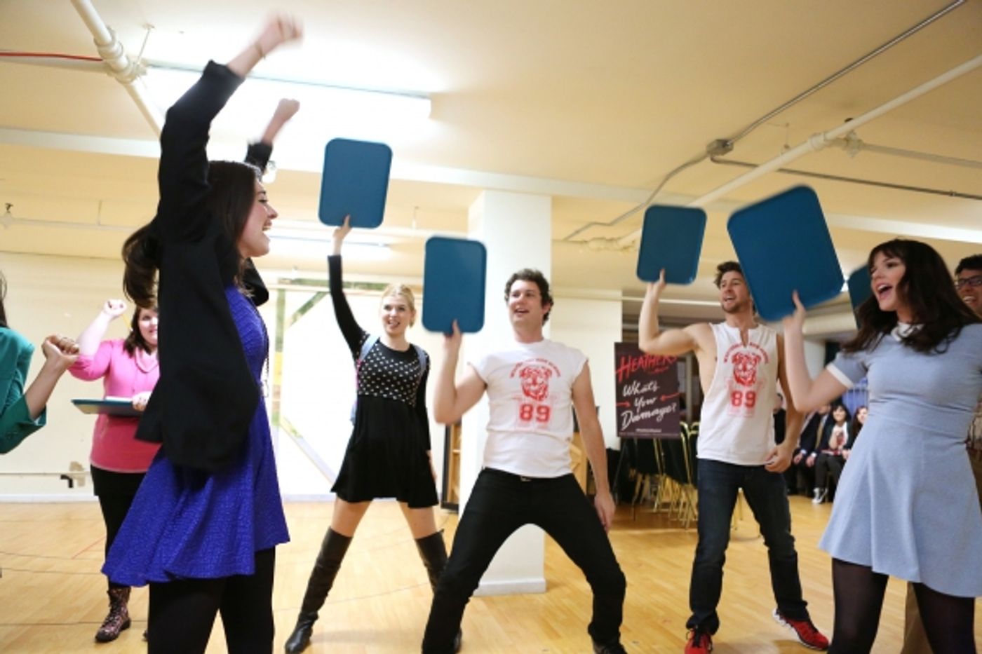 Photo Coverage: What's Your Damage? In Rehearsal with the Cast of HEATHERS: THE MUSICAL  Image