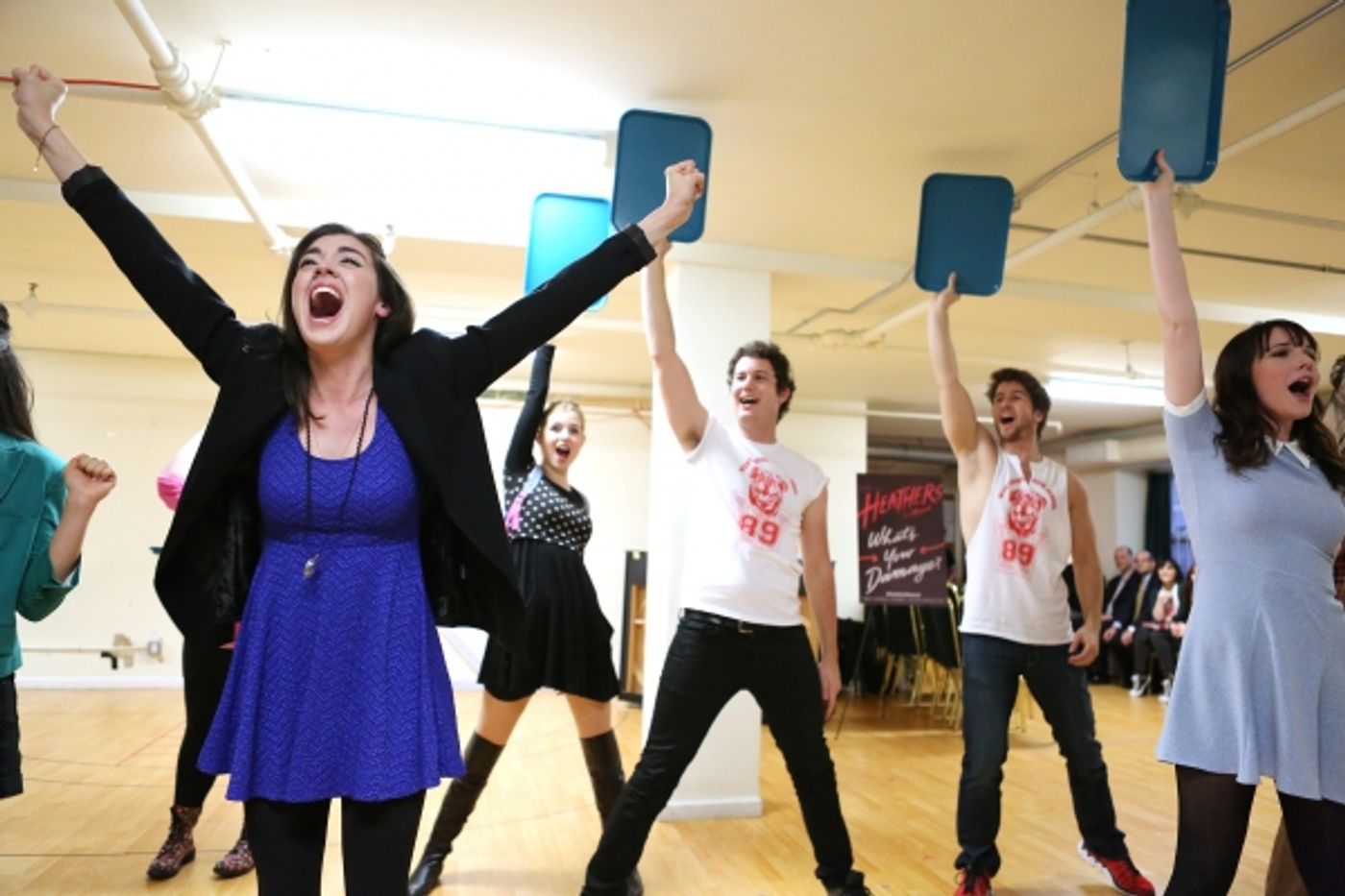 Photo Coverage: What's Your Damage? In Rehearsal with the Cast of HEATHERS: THE MUSICAL  Image