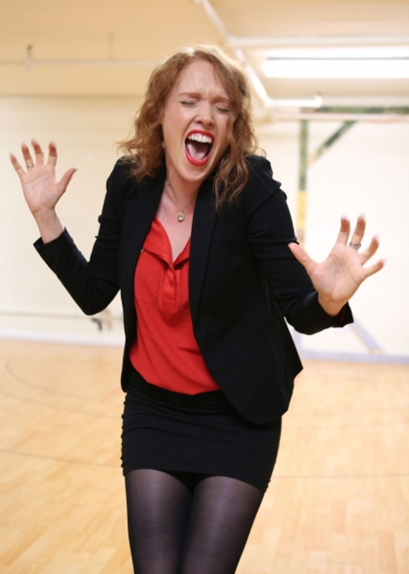 Photo Coverage: What's Your Damage? In Rehearsal with the Cast of HEATHERS: THE MUSICAL  Image