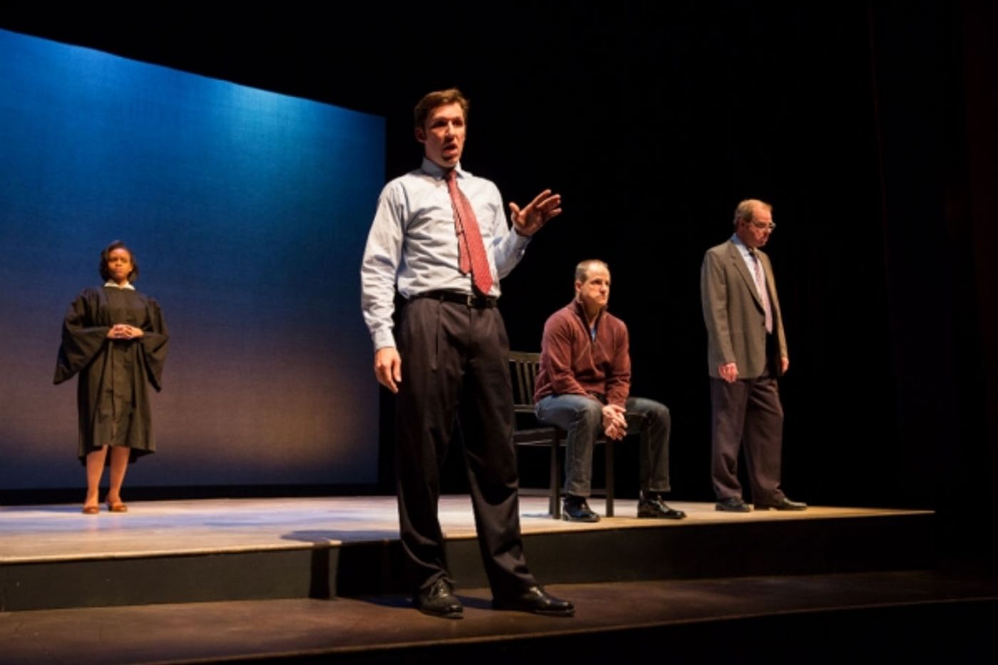 Photo Flash: First Look at Anthony Lawton, Megan Bellwoar and More in DTC's THE EXONERATED  Image
