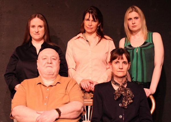 Seated, L to R: Marco Newton, Susan Blair.  Standing, L to R:  Giz Coughlin, Cathy Li Photo