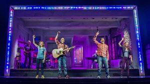 Ken Triwush, Kate Wetherhead, Hannah Elless, David Rossmer, Vadim Feichtner, Steve Rosen, and Cathryn Salamone @ BroadwayWorld Ken Triwush, Kate Wetherhead, Hannah Elless, David Rossmer, Vadim Feichtner, Steve Ro Photo