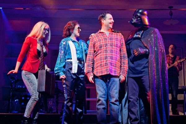 Hannah Elless, Kate Wetherhead, Steve Rosen, Ken Triwush, and David Rossmer Photo