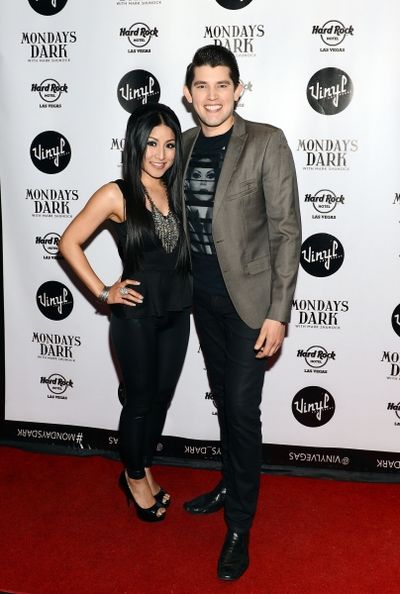 Jasmine Trias (American Idol) and Ben Stone Photo