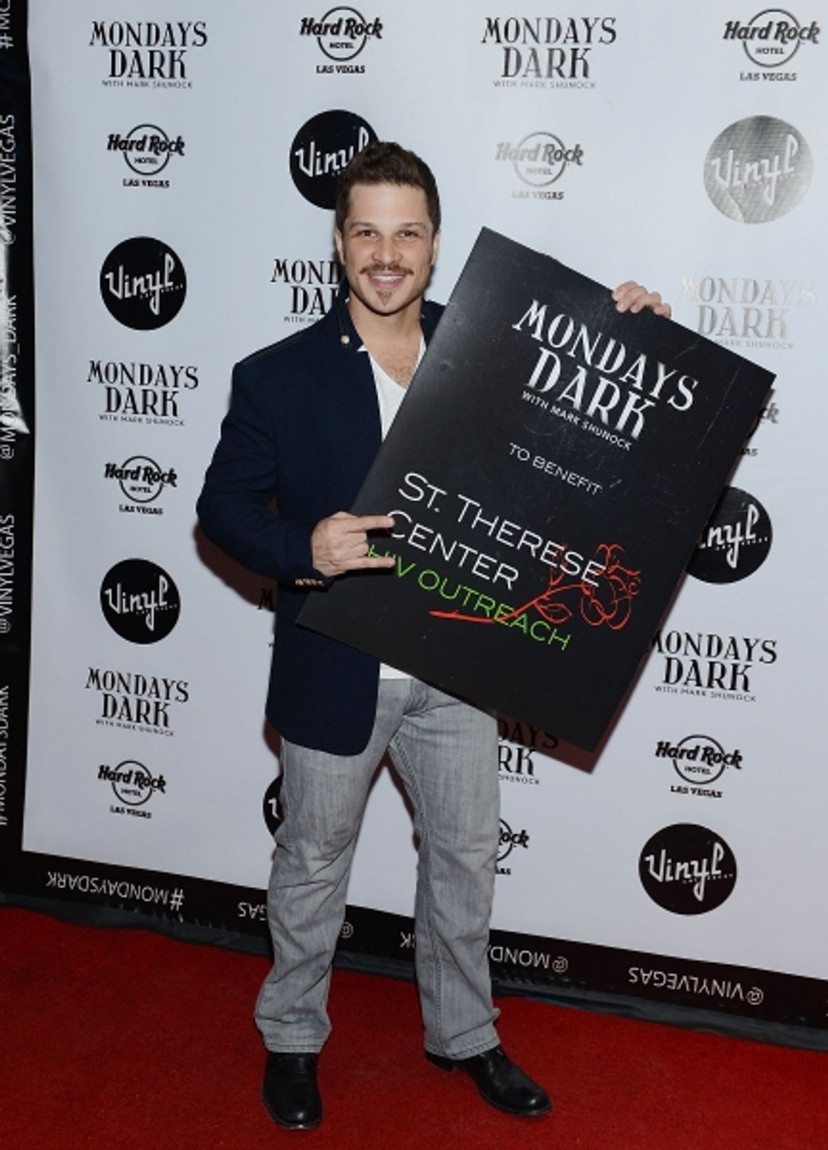 Mondays Dark creator and Rock of Ages star, Mark Shunock at 