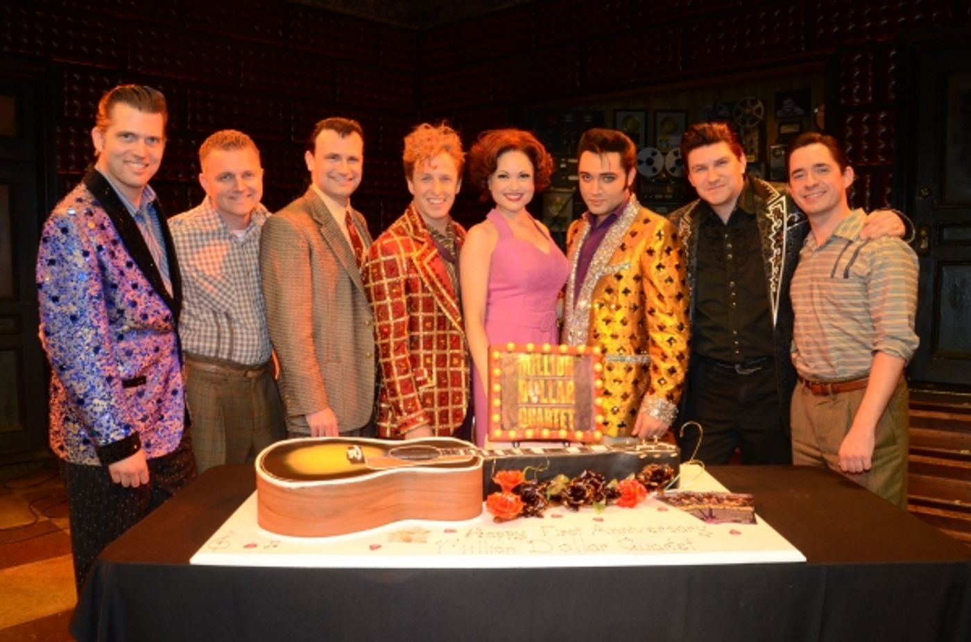 Photo Flash: MILLION DOLLAR QUARTET Celebrates One Year in Las Vegas Photo Flash: MILLION DOLLAR QUARTET Celebrates One Year in Las Vegas Image