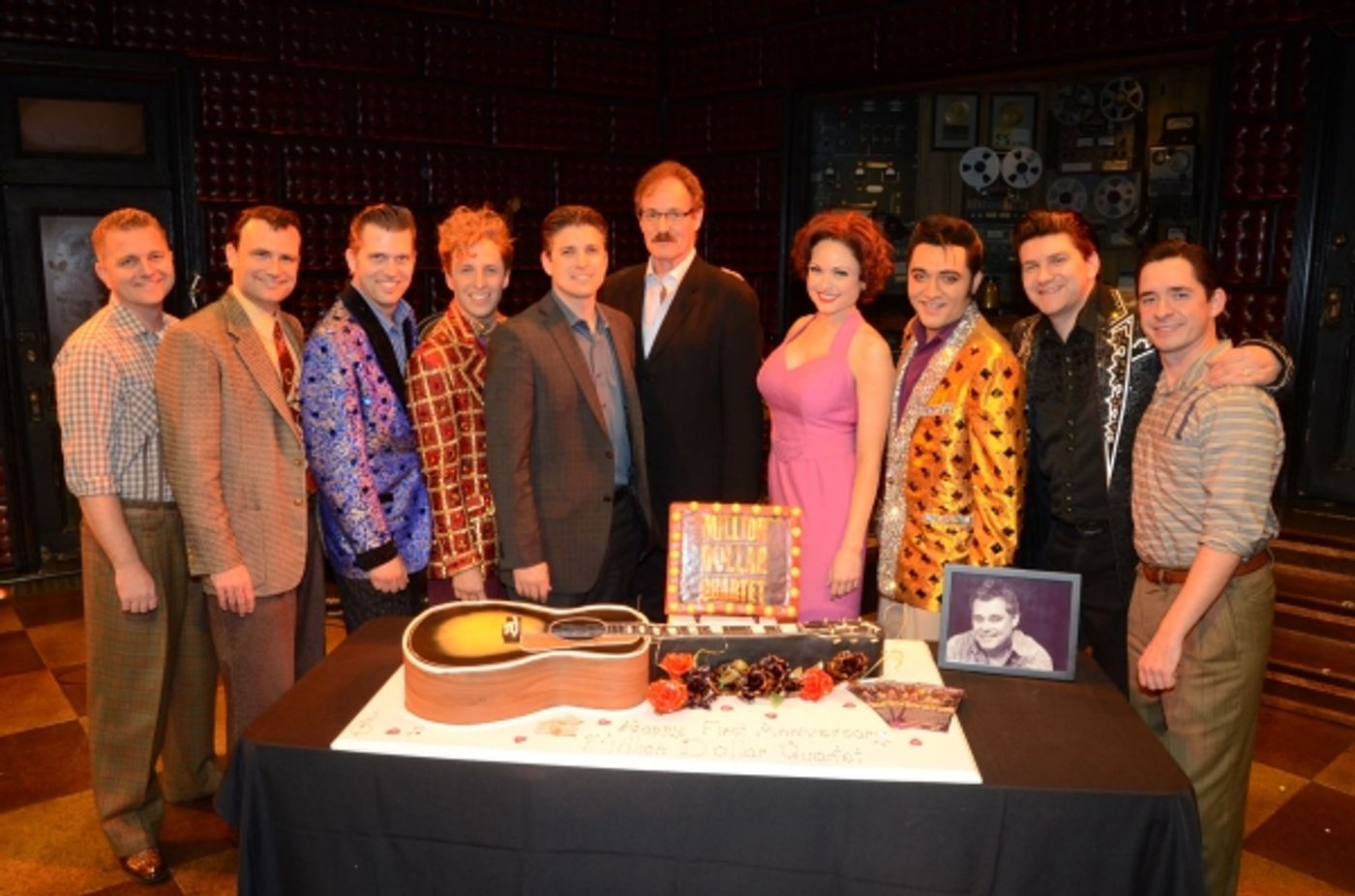 Photo Flash: MILLION DOLLAR QUARTET Celebrates One Year in Las Vegas Photo Flash: MILLION DOLLAR QUARTET Celebrates One Year in Las Vegas Image