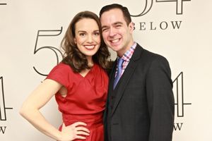 Kara Lindsay and Musical Director Benjamin Rauhala Photo