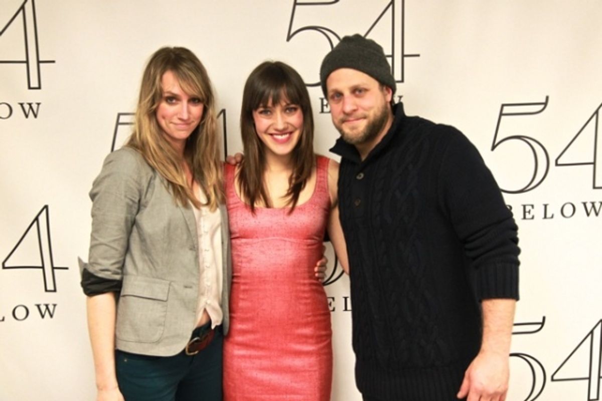 Susan Goodwillie, Thea Brooks and Joe Tippett at 