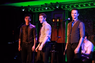 Shubert Alley, Kevin Massey, Patrick Massey and Jamison Scott Photo