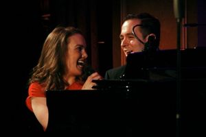 Co-Hosts Kara Lindsay and Benjamin Rauhala @ BroadwayWorld Co-Hosts Kara Lindsay and Benjamin Rauhala Photo