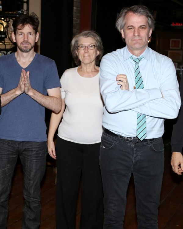 Tim Wright, Cass Morgan and Director Bartlett Sher Photo