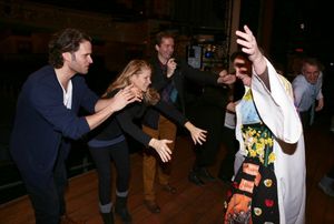 Steven Pasquale, Kelli O'Hara, ,Jennifer Allen and Director Bartlett Sher Photo