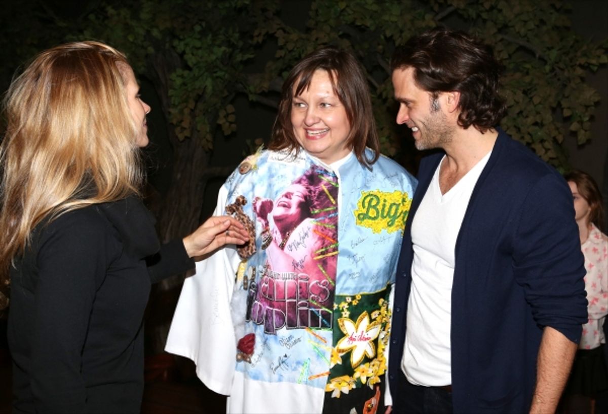 Kelli O'Hara, Jennifer Allen and Steven Pasquale at 