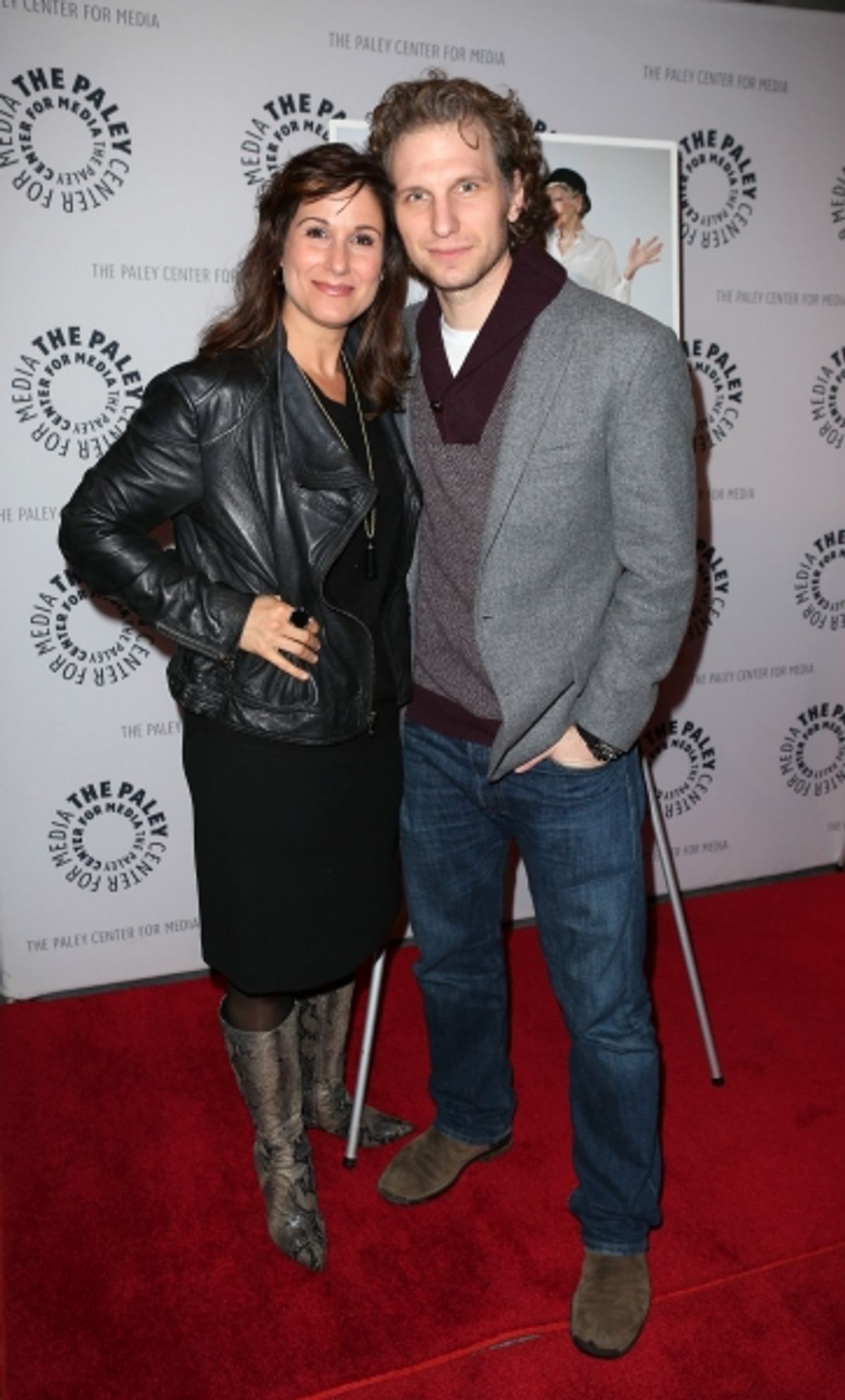 Stephanie J. Block and Sebastian Arcelus at 