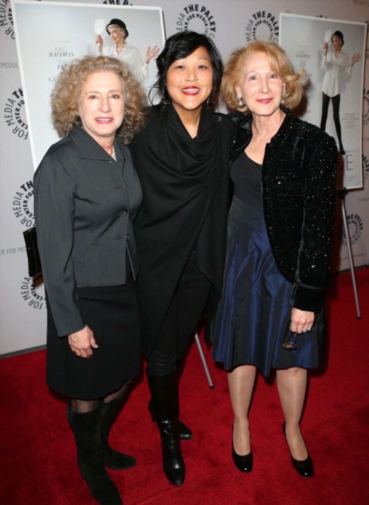 Producer Elizabeth Hemmerdinger, director Chiemi Karasawa, and producer Cheryl Wisenfeld at 
