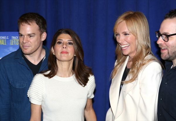 Michael C. Hall, Marissa Tomei, Toni Collette and Director Sam Gold Photo