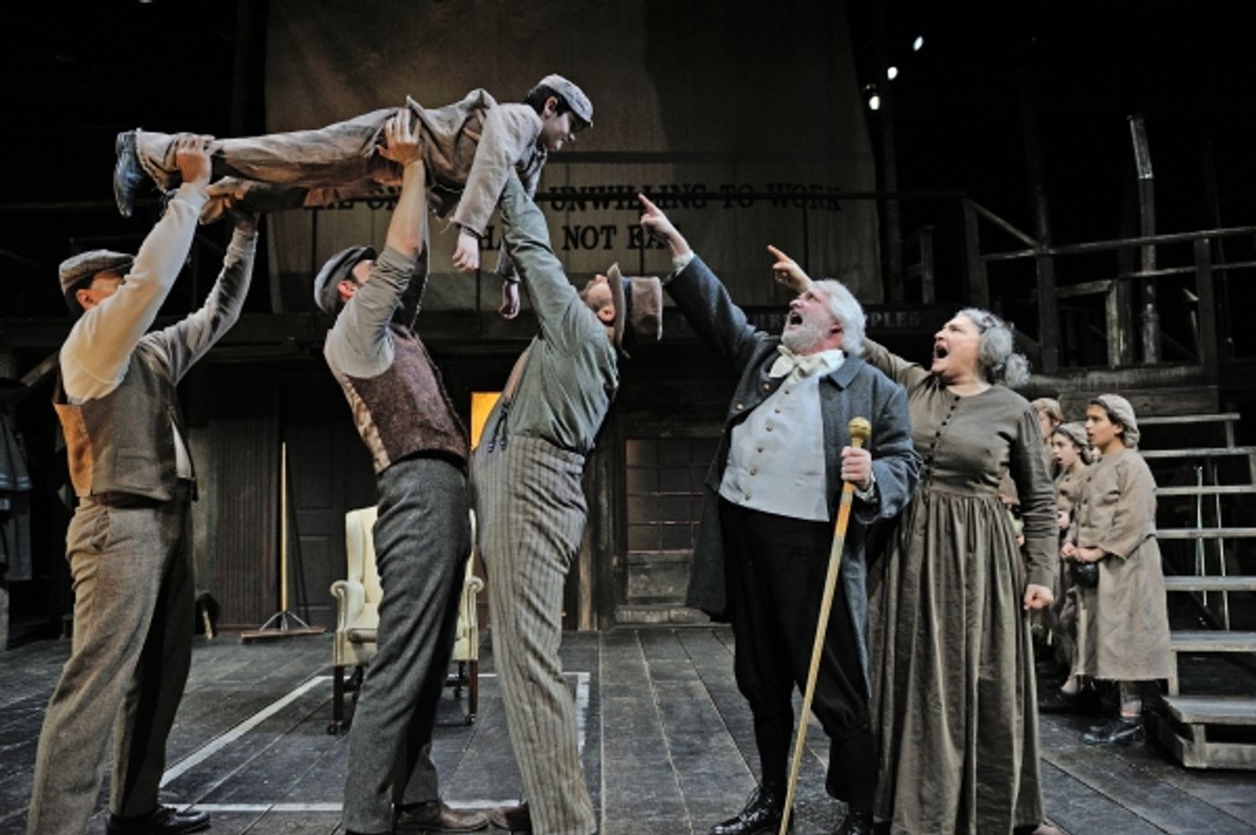 Photo Flash: First Look at Phineas Peters, Rachael Warren and More in Trinity Rep's OLIVER! Photo Flash: First Look at Phineas Peters, Rachael Warren and More in Trinity Rep's OLIVER! Image