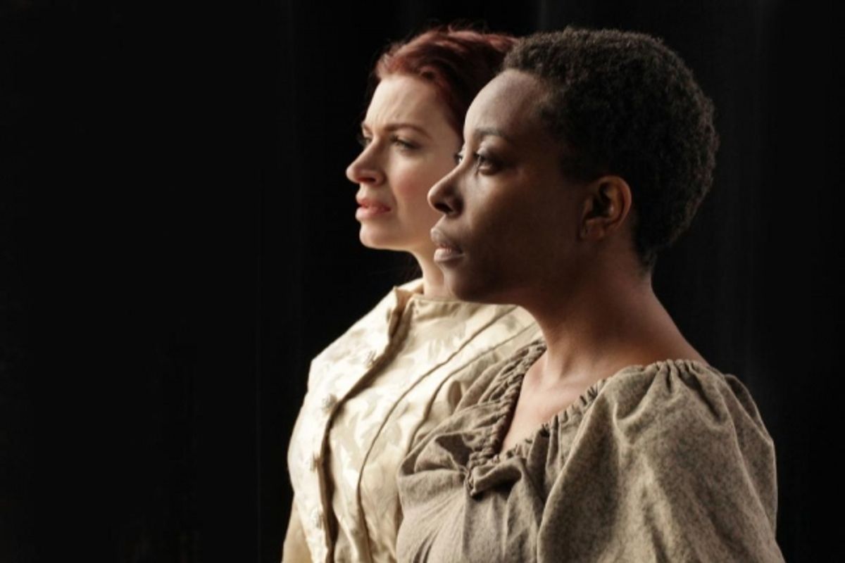 Sydney Charles as Dessa Rose and Harmony France as Ruth at 