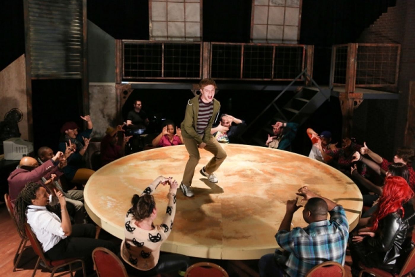 Photo Flash: First Look at Anna Skidis, Evan Fornachon and More in New Line Theatre's RENT Photo Flash: First Look at Anna Skidis, Evan Fornachon and More in New Line Theatre's RENT Image