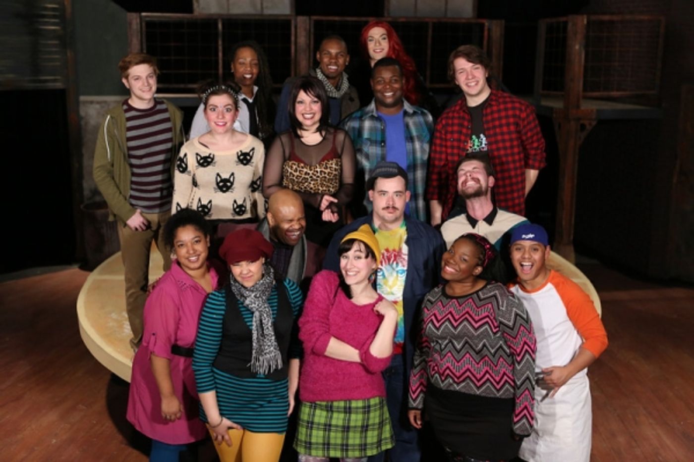 Photo Flash: First Look at Anna Skidis, Evan Fornachon and More in New Line Theatre's RENT Photo Flash: First Look at Anna Skidis, Evan Fornachon and More in New Line Theatre's RENT Image