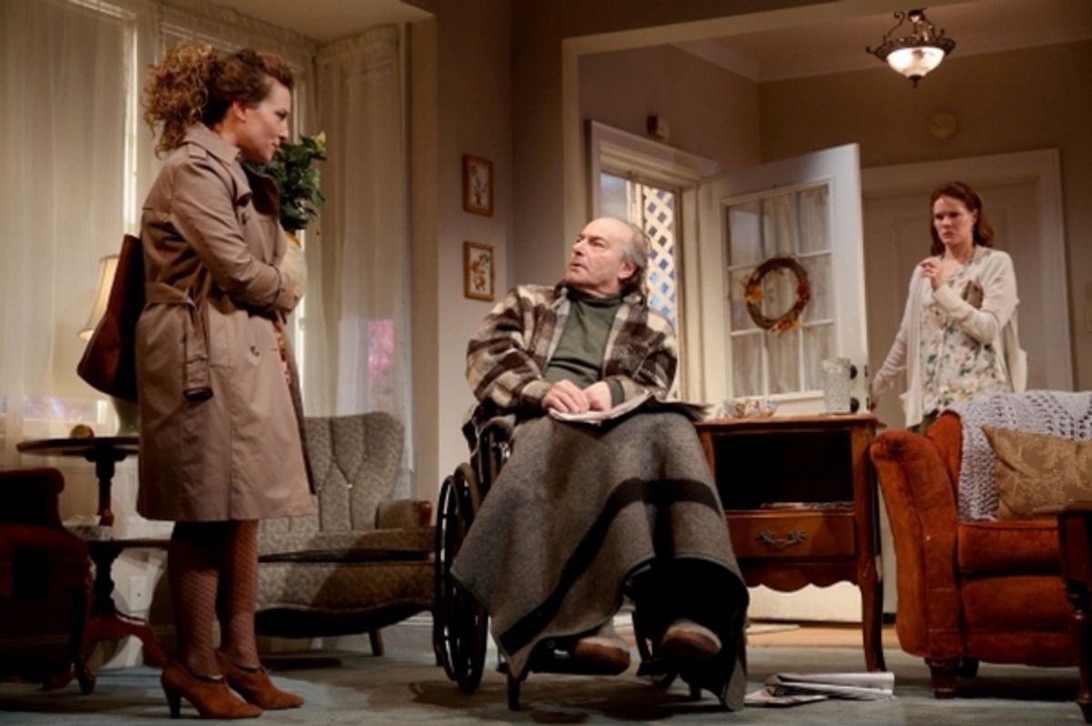 Hannah Bos, Peter Friedman, Carolyn McCormick at 