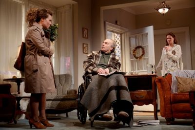 Hannah Bos, Peter Friedman, Carolyn McCormick Photo