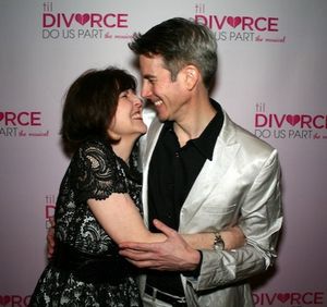 Ruthe Ponturo (left)  with co creator John Thomas Fischer (right)  Photo