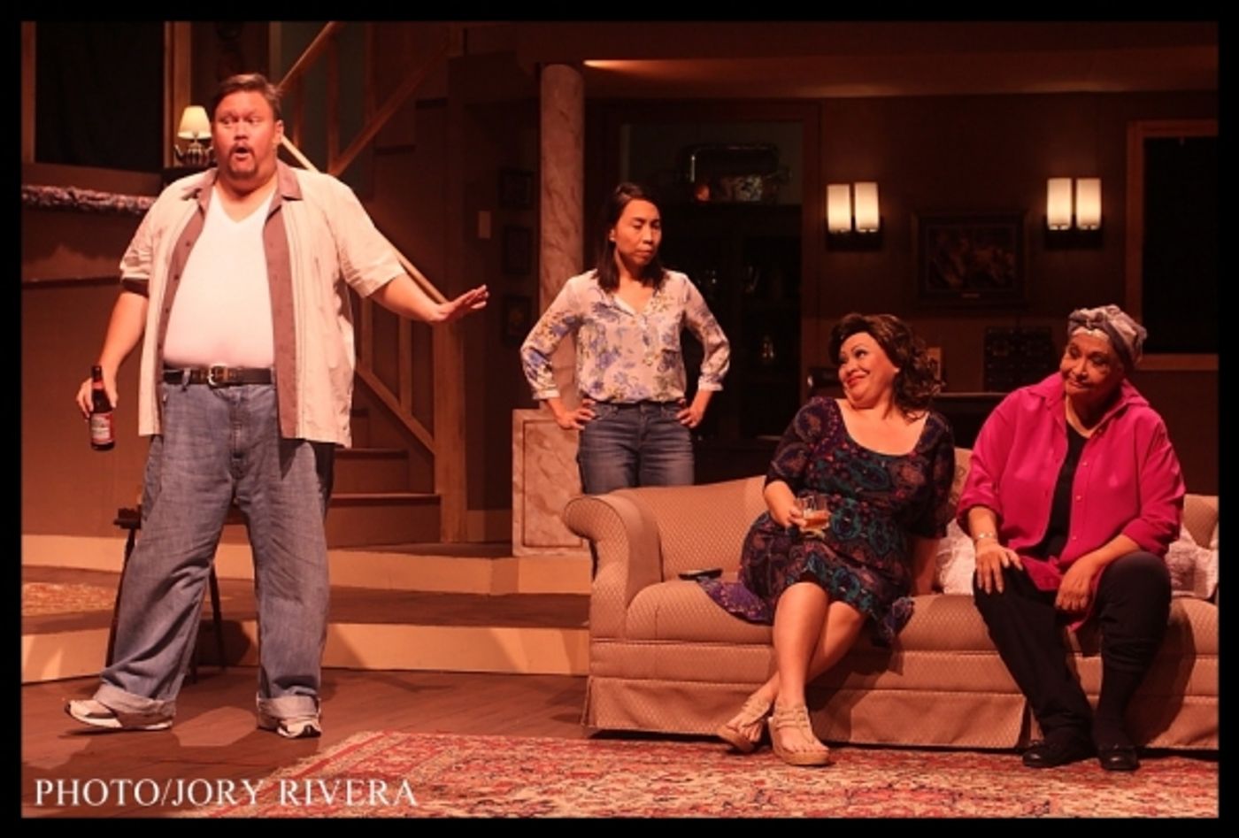 Photo Coverage: Repertory Philippines' AUGUST: OSAGE COUNTY Opens  Image