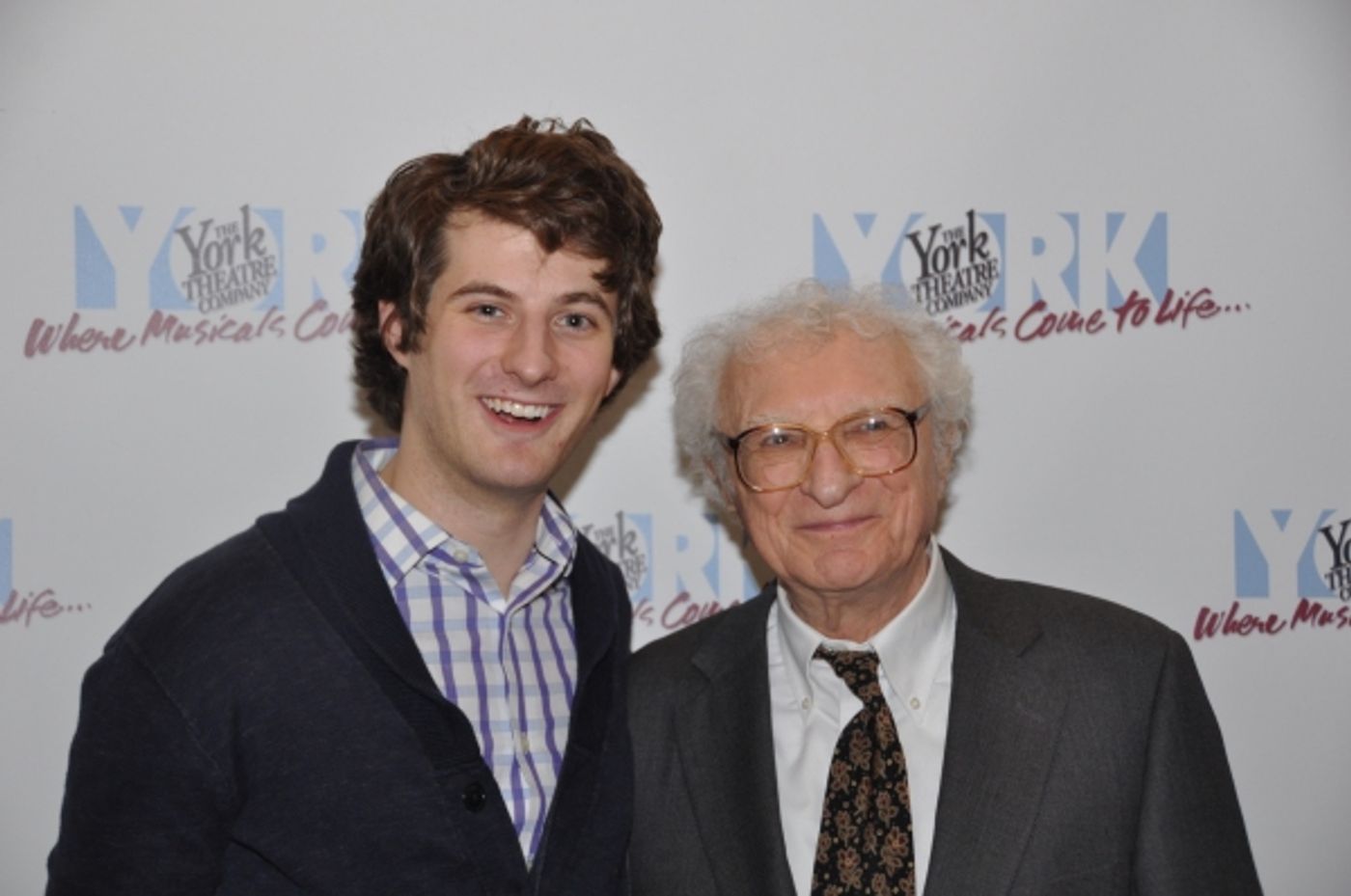 Photo Coverage: York Theatre Celebrates SMILING, THE BOY FELL DEAD Opening with Sheldon Harnick and More!  Image