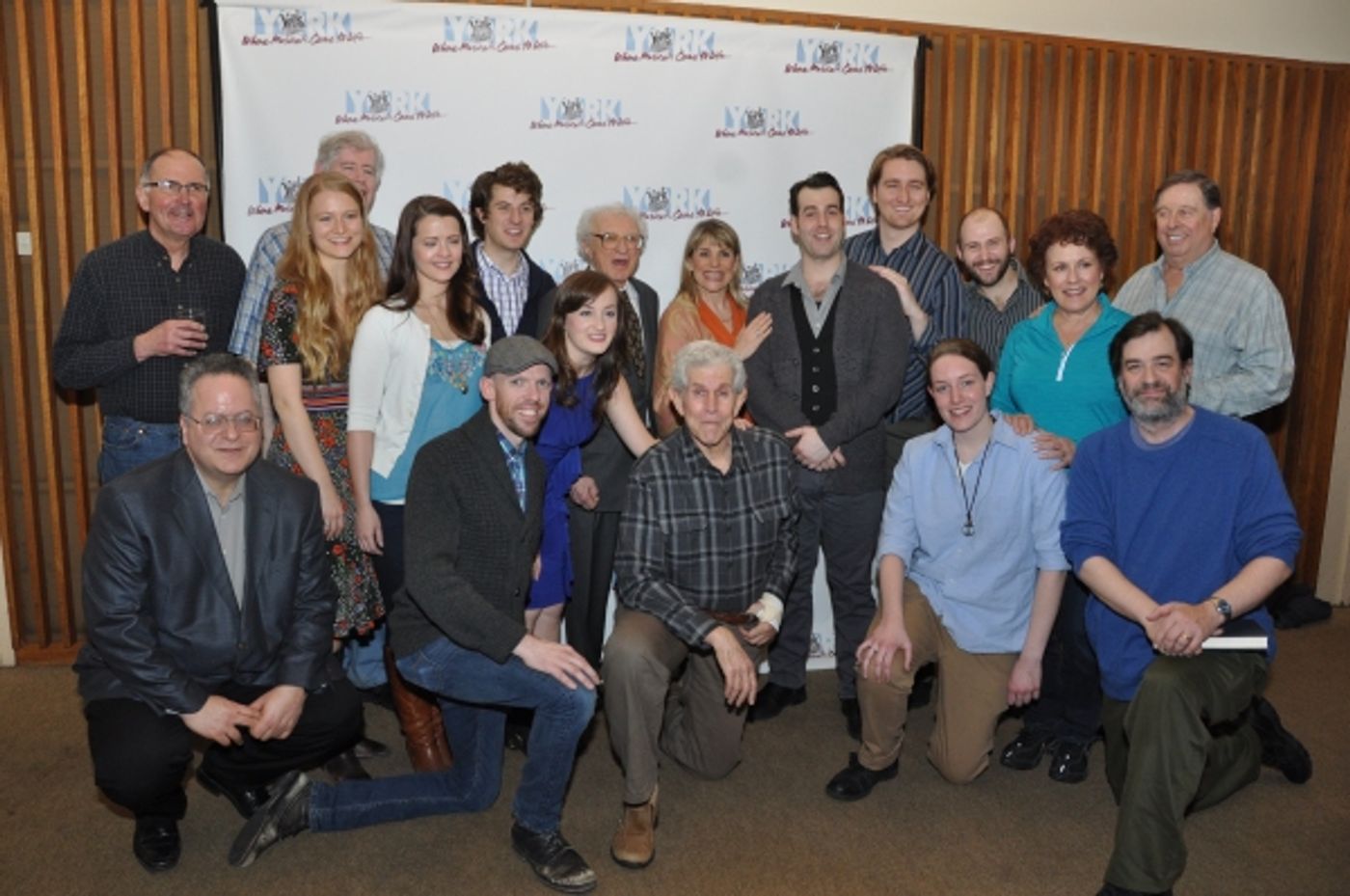 Photo Coverage: York Theatre Celebrates SMILING, THE BOY FELL DEAD Opening with Sheldon Harnick and More!  Image