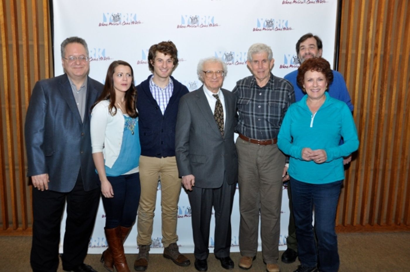 Photo Coverage: York Theatre Celebrates SMILING, THE BOY FELL DEAD Opening with Sheldon Harnick and More!  Image