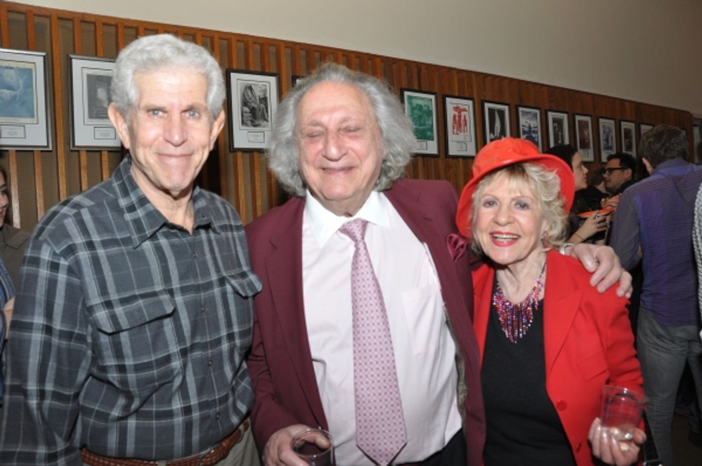 Photo Coverage: York Theatre Celebrates SMILING, THE BOY FELL DEAD Opening with Sheldon Harnick and More!  Image