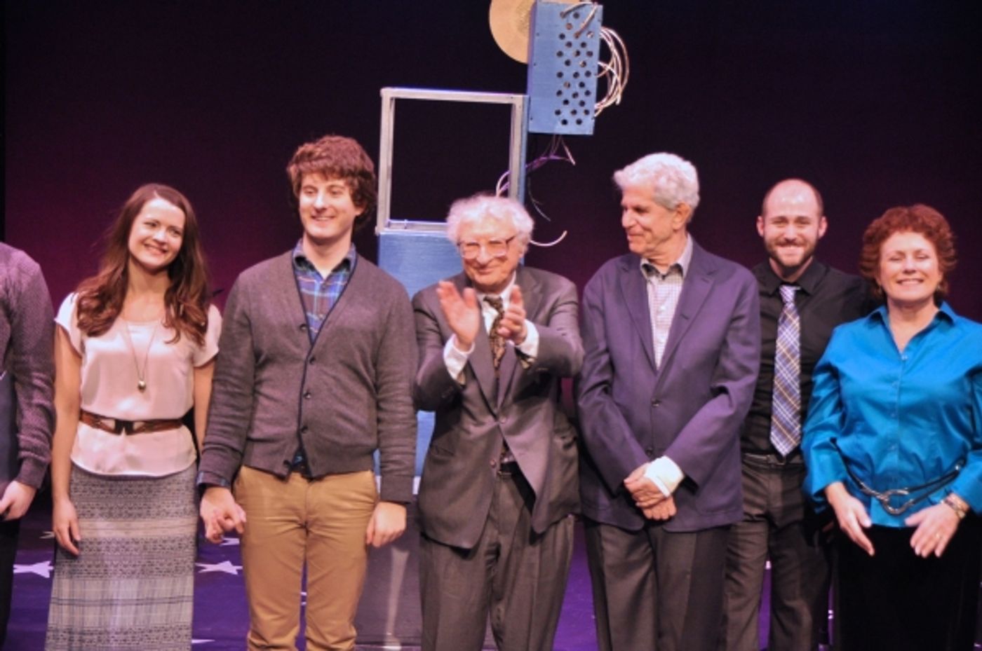 Photo Coverage: York Theatre Celebrates SMILING, THE BOY FELL DEAD Opening with Sheldon Harnick and More!  Image