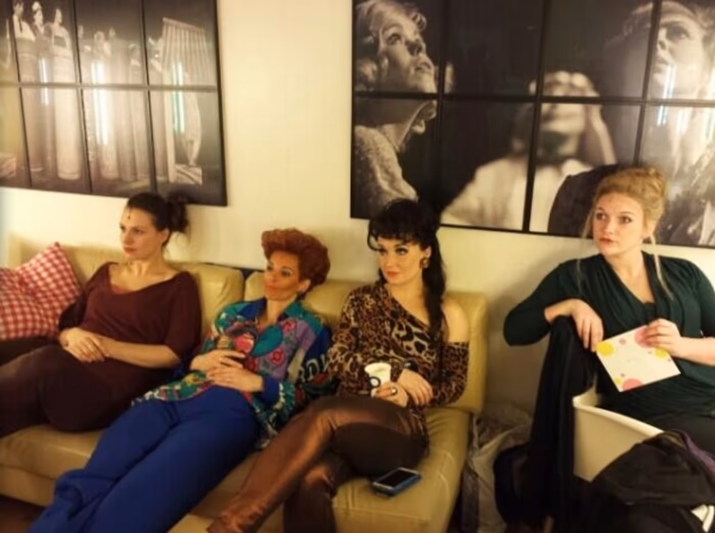 Photo Flash: Saturday Intermission Pics, Feb 22 - Three's Company at ROCKY, KINKY BOOTS Does 'Cups' and More!  Image