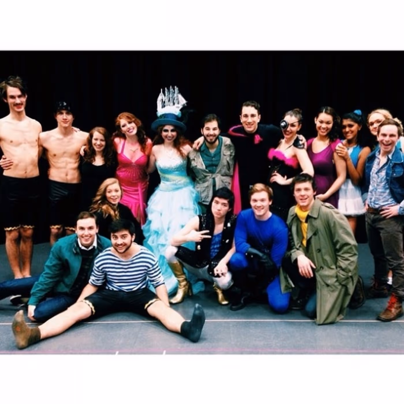 Photo Flash: Saturday Intermission Pics, Feb 22 - Three's Company at ROCKY, KINKY BOOTS Does 'Cups' and More!  Image