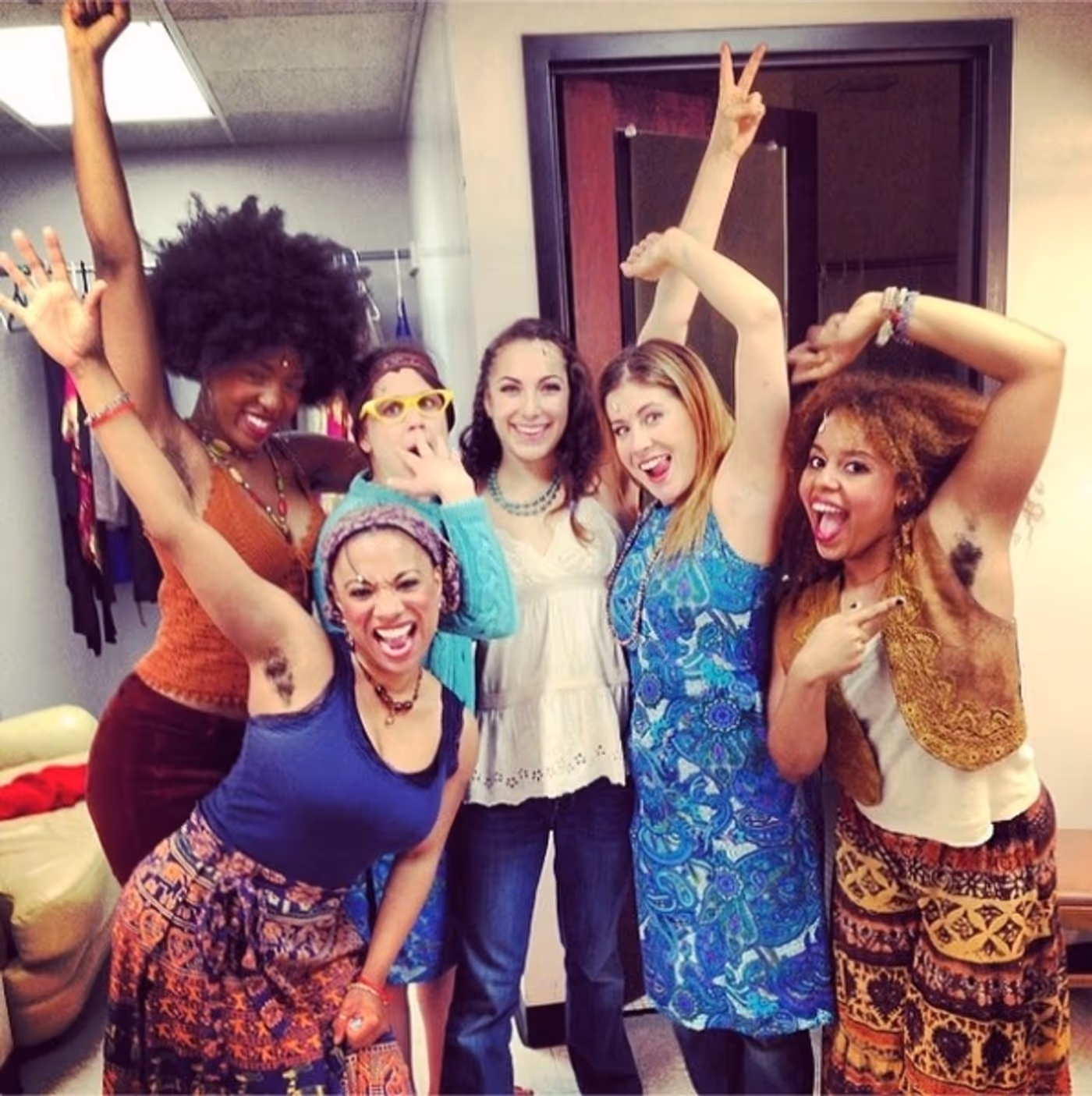 Photo Flash: Saturday Intermission Pics, Feb 22 - Three's Company at ROCKY, KINKY BOOTS Does 'Cups' and More!  Image