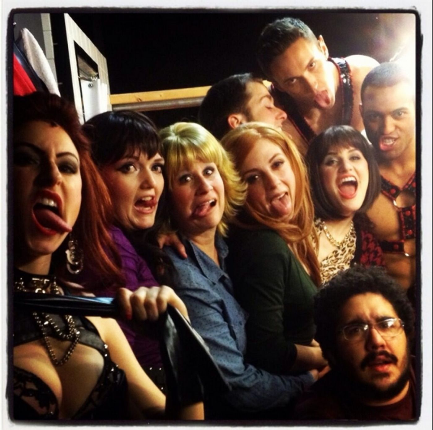 Photo Flash: Saturday Intermission Pics, Feb 22, Part 2 - First SIP from Off-Broadway's 'FIFTY SHADES!'; Plus 'BRIDGES,' WICKED & More!  Image