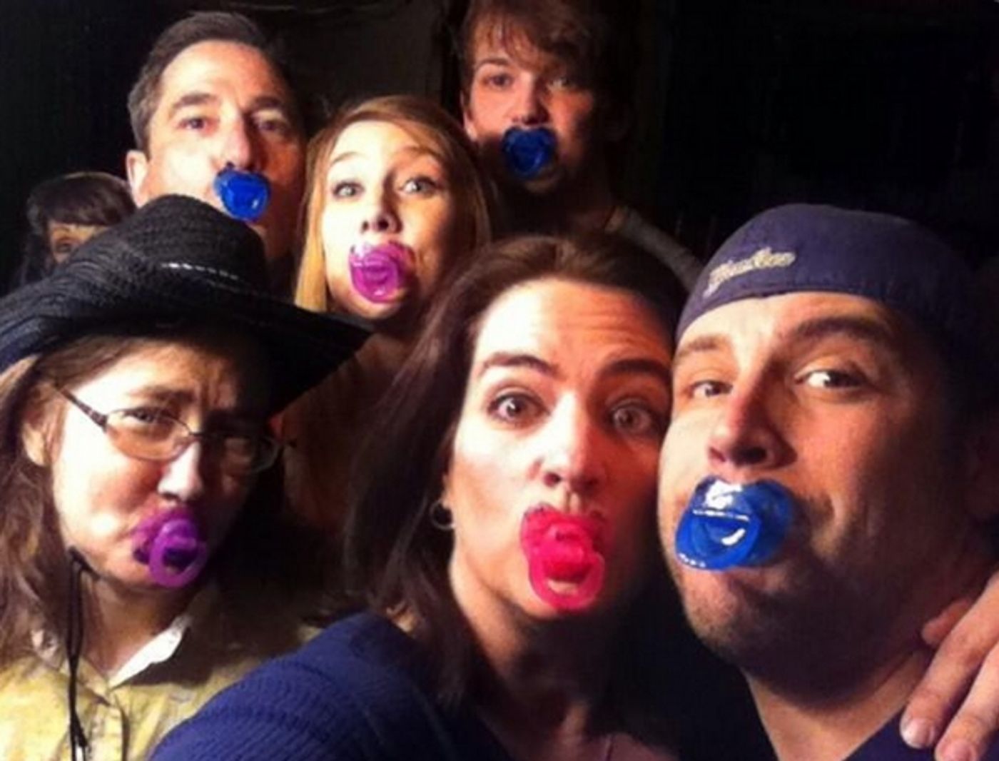 Photo Flash: Saturday Intermission Pics, Feb 22, Part 2 - First SIP from Off-Broadway's 'FIFTY SHADES!'; Plus 'BRIDGES,' WICKED & More!  Image