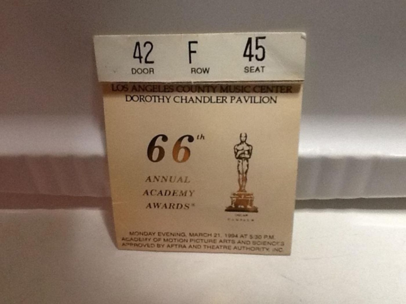 Photo Flashback: Looking Back at the 1994 Oscars Image