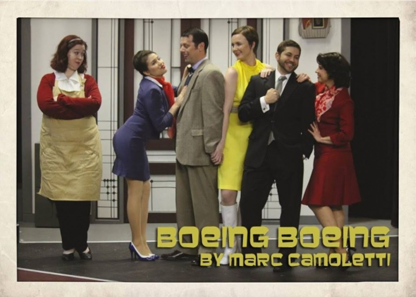Photo Flash: Playhouse 1960's BOEING BOEING, Running 3/14-4/5  Image